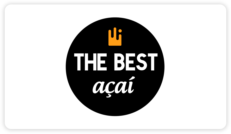 Logo The Best açaí Amadelli NOVO
